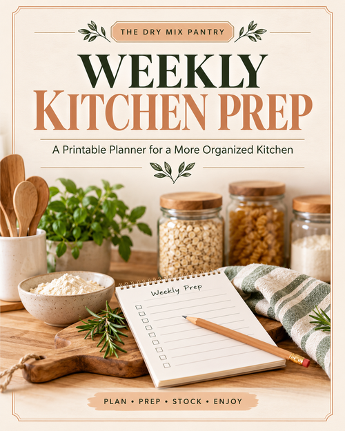 Weekly Kitchen Prep List